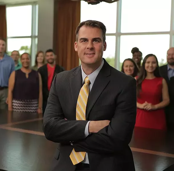Tulsa businessman Kevin Stitt won the Republican bid for governor in last Tuesday’s election. - PROVIDED