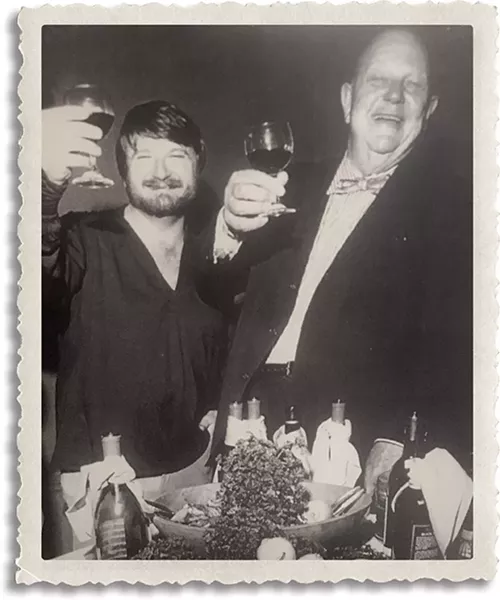 John Bennett left was recommended to The Cellar and Hightower owner Frank Hightower by his Bennett’s mentor, master chef James Beard. - PROVIDED