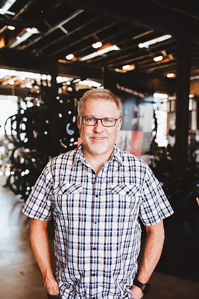 Steve Schlegel’s career in bike shops started when he was 12 years old. - ALEXA ACE