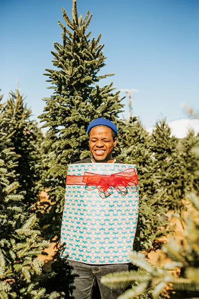 This year, hip-hop performer Jabee expanded his annual Gift Raps event to five Oklahoma locations. - ALEXA ACE