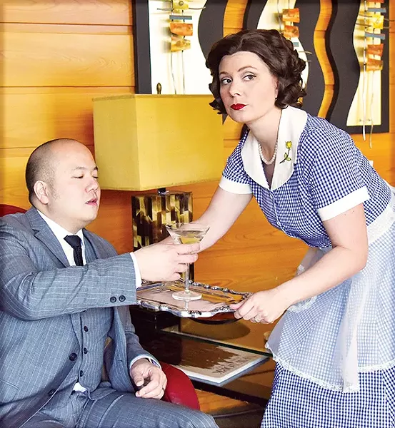 André Chiang and Megan Berti play Sam and Dinah in Leonard Bernstein’s Trouble in Tahiti. - MUTZ PHOTOGRAPHY / PROVIDED