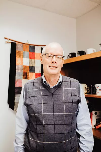 Richard R. Johnson, chair of political science at Oklahoma City University, has been a professor at the university since 1997 and teaches most of the core American government courses. - ALEXA ACE