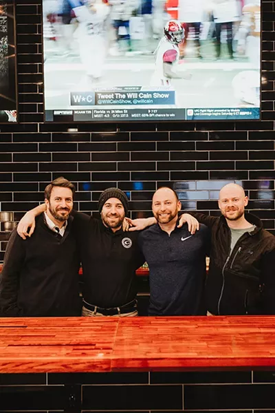 from left Chalk partners Ben Mason, Phil Mason, Chad Ford and Joel Knight - ALEXA ACE