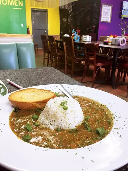 Crawfish étouffée at Brielle’s Bistro - JACOB THREADGILL