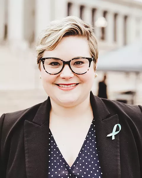 House Minority Leader Emily Virgin, D-Norman, promised to keep fighting for Medicaid expansion. - ALEXA ACE