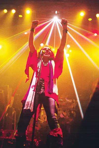 The late metal vocalist Ronnie James Dio performing in the 1980s - PG BRUNELLI / PROVIDED