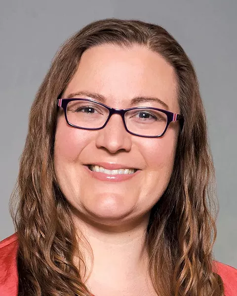 Shauna Lawlis is receiving the orange Rainbow Award for her work on the OU Medicine Adolescent Medicine Roy G. Biv program, which will have a booth at the festival Saturday. - OU MEDICINE / PROVIDED
