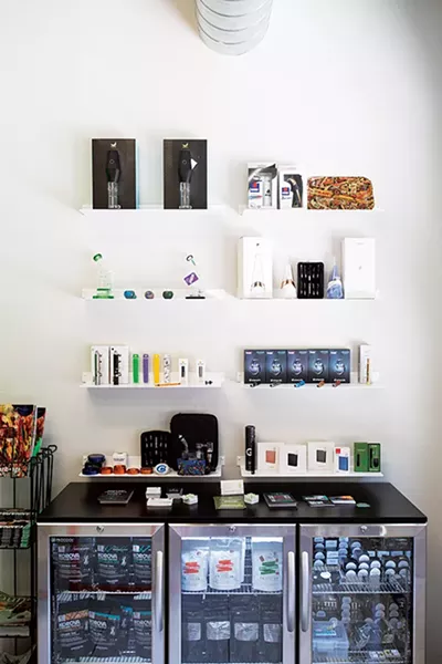 ElectraLeaf is a 250 square-foot dispensary in Bricktown. - ALEXA ACE