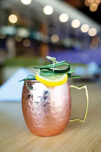 Your A** is Grass is made with lemongrass-infused vodka. - ALEXA ACE