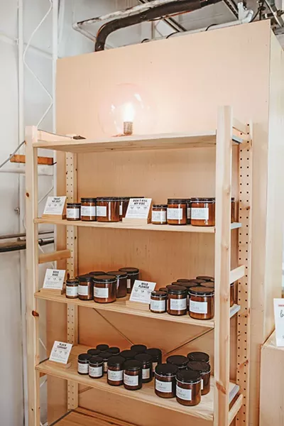 OKcollective Candle Co. started as a small hand-poured soy candle company in the Newsomes’ home. - ALEXA ACE