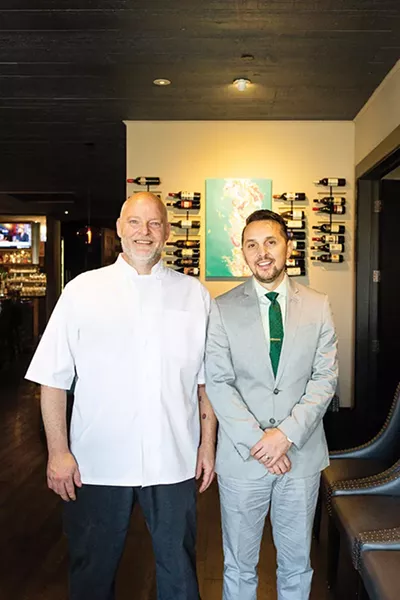 Chef Bill Forster and Enis Mullaliu opened Piatto Italian Kitchen in August. - ALEXA ACE