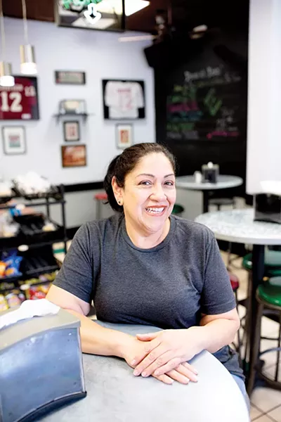 Alicia Gomez-Grayson is the owner of Cafe 110. - ALEXA ACE