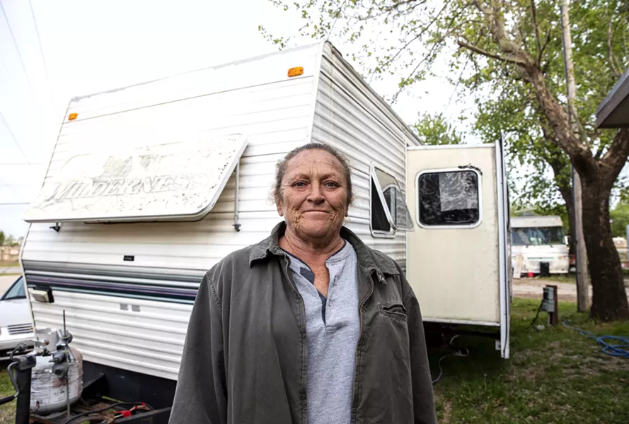 Curbside Chronicle vendor Cathy Conner had hoped to secure a two-bedroom home with the help of a Section 8 voucher but was held up due to the spread of COVID-19. - NATHAN POPPE / PROVIDED