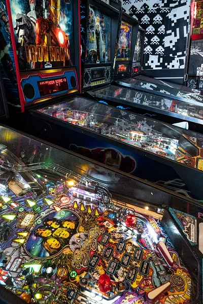Up-Down has a central warehouse and rotates games throughout its five locations. - PHILLIP DANNER