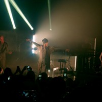 Gary Numan performs at Tower Theatre Monday night.