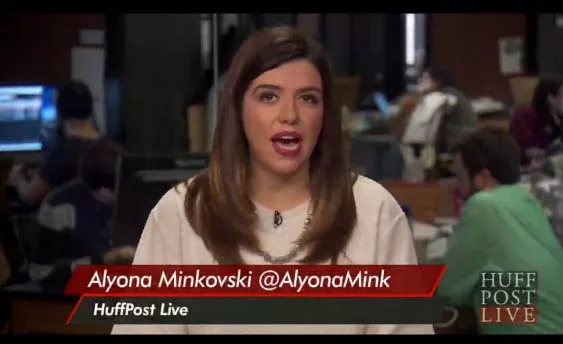 the Huffington Post hosted a discussion between Rep. John Bennett and CAIr director Adam Soltani. - SCREEN GRAB