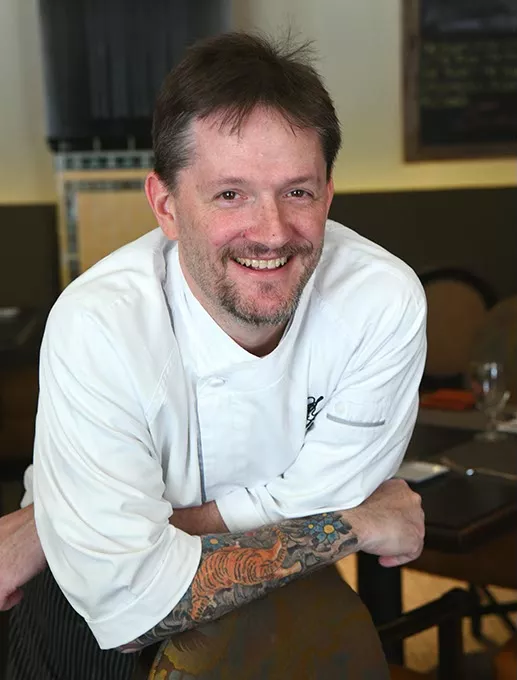 Skirvin Executive Chef, Christopher Pope. - MARK HANCOCK