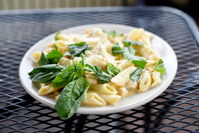Pasta at The Wedge, Friday, March 18, 2016. - GARETT FISBECK