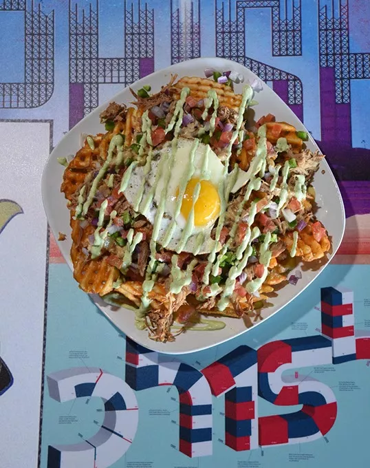 Tequila Sun-Fryz at Guyutes, 12-16-15. - MARK HANCOCK