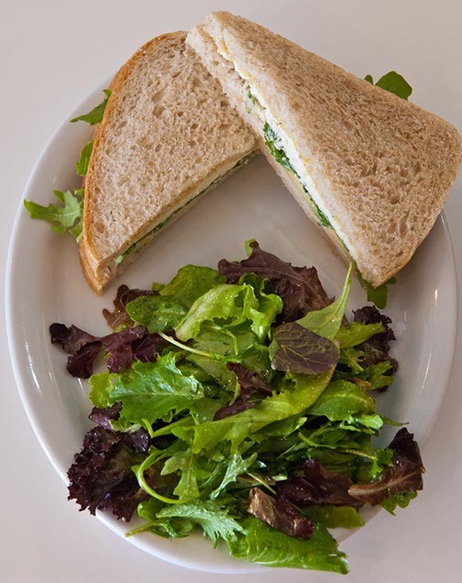 Grab N Go Turkey Pastrami Sandwich with Mixed Greens on the side (Mark Hancock)