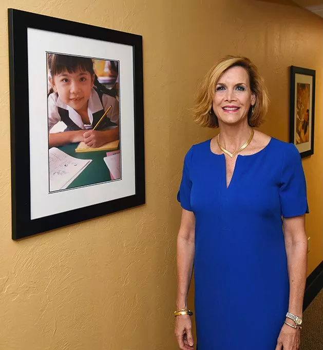 Mary Melon, President and CEO for the Foundation for Oklahoma City Public Schools. mh