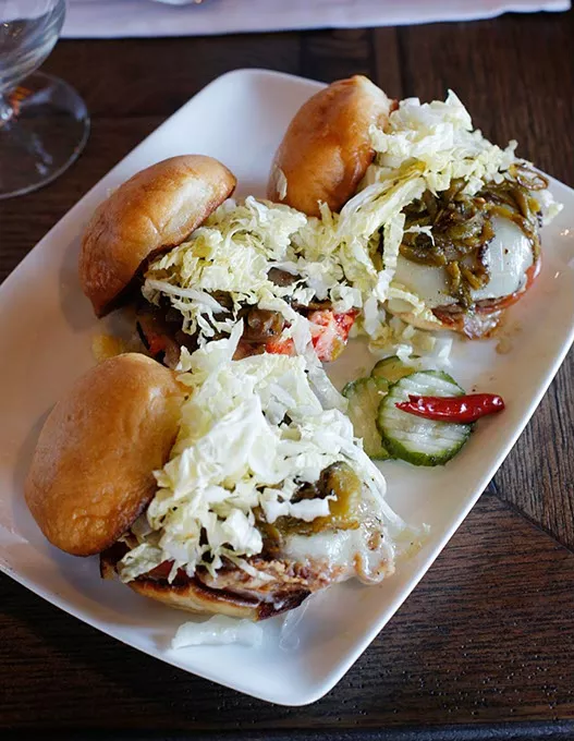 Slider Symphony at Meat Market Refectory in Oklahoma City, Thursday, Nov. 19, 2015. - GARETT FISBECK