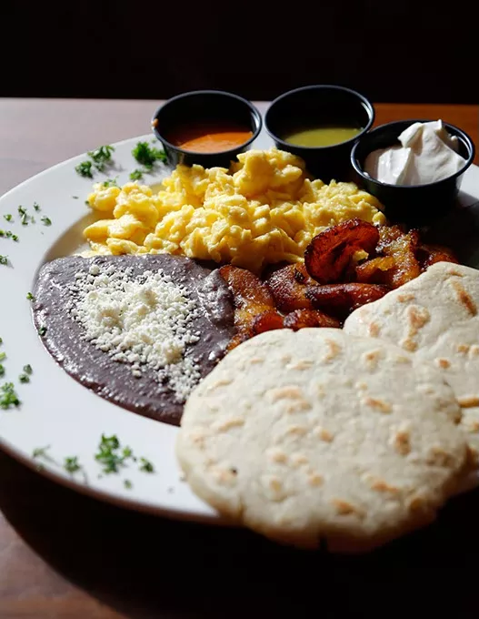 Desayuno Chapin at Cafe Kacao in Oklahoma City, Tuesday, Oct. 20, 2015. - GARETT FISBECK
