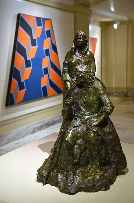 The Oklahoma State Art Collection gallery at the State Capitol is managed by the Oklahoma Arts Council. (Mark Hancock)