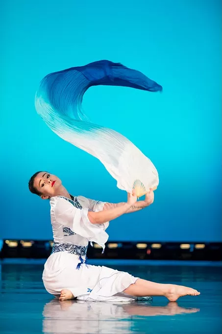 Dance is one of several fine arts disciplines that will be represented in this year’s 2017-18 College of Fine Arts and Design performing arts season, with tickets available beginning Aug. 1. Seen here is a performance of from UCO’s Kaleidoscope Dance Company from the 2016-17 season.