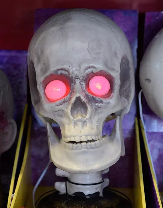 Halloween decorations at Party Galaxy, Wednesday, Sept. 21, 2016. - GARETT FISBECK