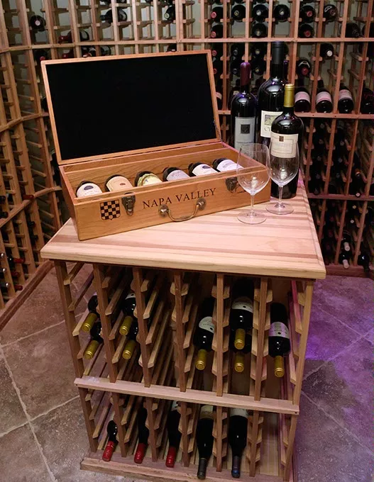 Wine selection at Opus Prime Steakhouse, Friday, Oct. 7, 2016. - GARETT FISBECK
