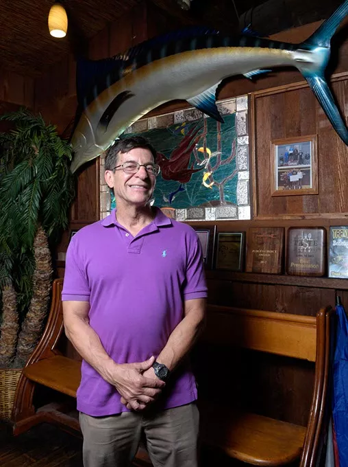 Jim Dolezel poses for a photo at Pelican's in Midwest City, Tuesday, July 18, 2017. - GARETT FISBECK