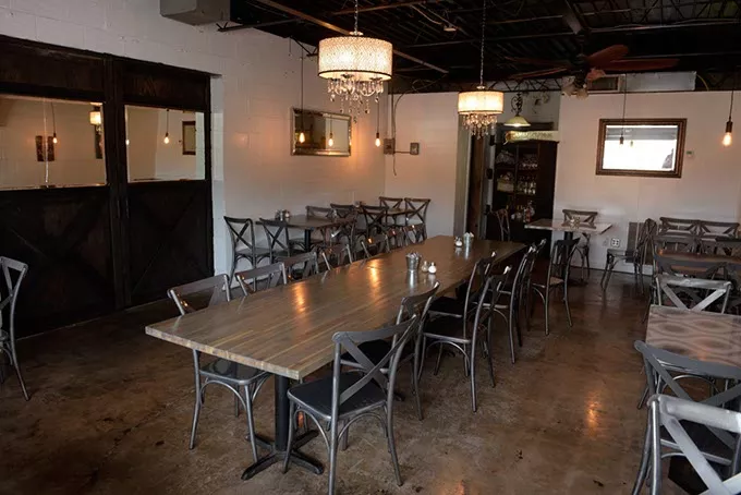 Florence's Restaurant remodel, Wednesday, July 26, 2017. - GARETT FISBECK