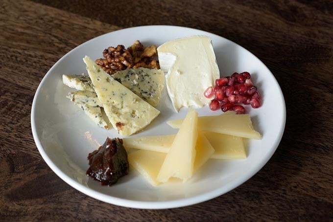 Cheese plate at The Pritchard, Wednesday, March 22, 2017. - GARETT FISBECK