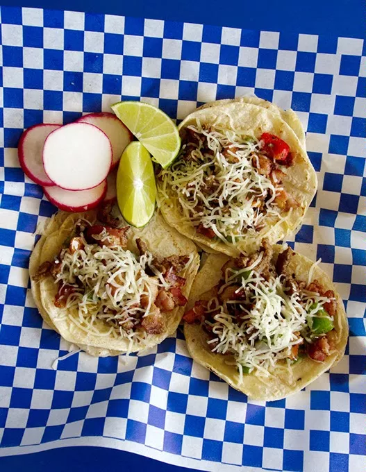Tacos at Hugo's Taquizas. - KEATON DRAPER