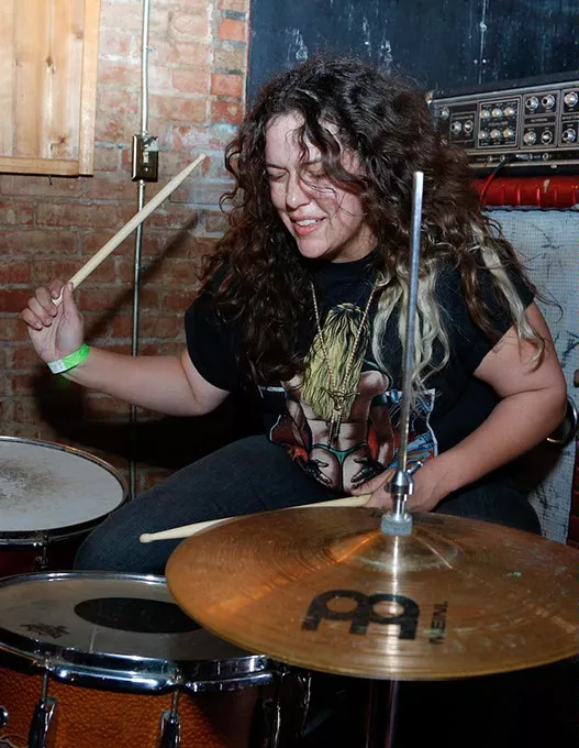 Chasm at the Snug Lounge during Everything is not o.k. II in Oklahoma City, Sunday, March 13, 2016. Photo by Garett Fisbeck - GARETT FISBECK