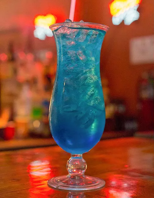 Partner's bar staff serves up "Adios Mother Fucker" in Oklahoma City, Monday, June13, 2016. - EMMY VERDIN