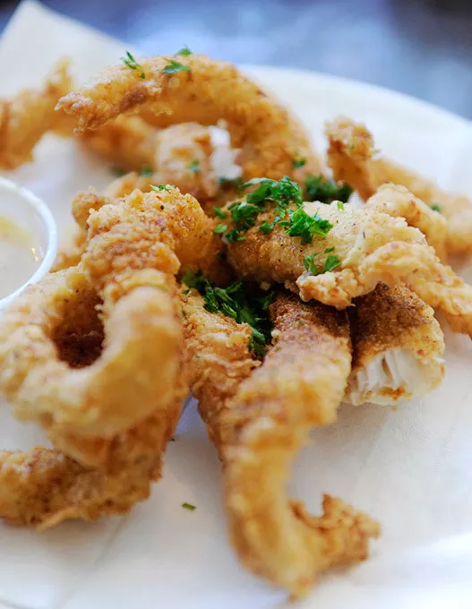 Catfish almondine at Cajun King in Oklahoma City, Monday, Dec. 14, 2015. - GARETT FISBECK
