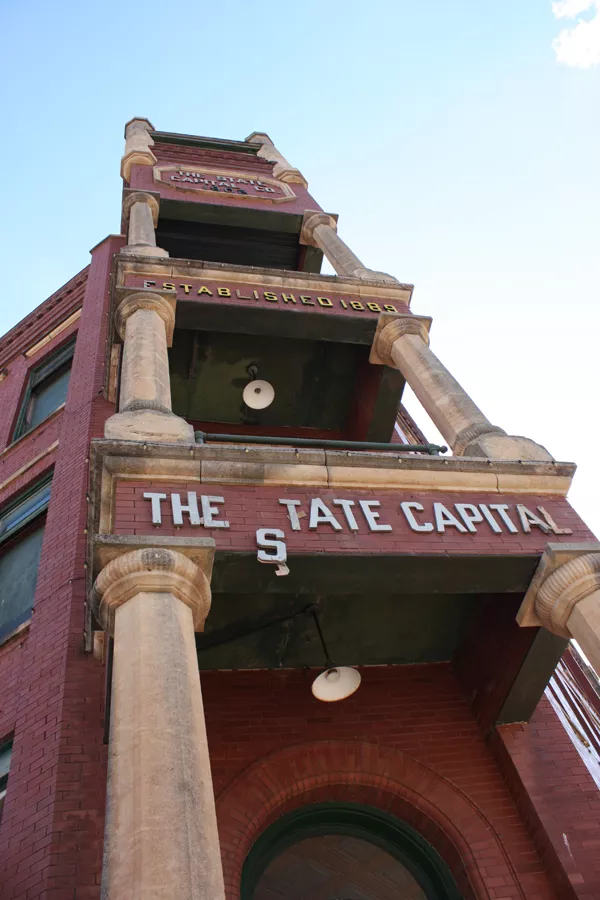 A recent vote by the Guthrie City Council denied a St. Louis developer’s proposal to convert the State Capital Publishing building into senior apartments. | Photo Laura Eastes