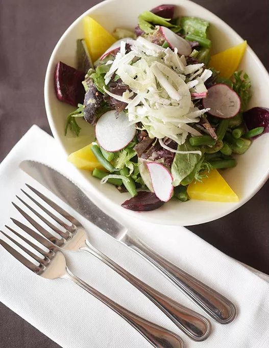 Patrono Salad at Patrono, Thursday, July 27, 2017. - GARETT FISBECK