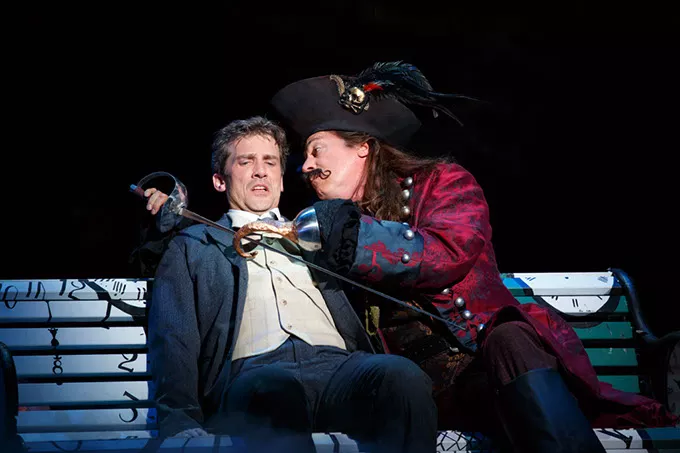 Kevin-Kern-as-JM-Barrie-and-Tom-Hewitt-as-Captain-Hook-in-th.jpg