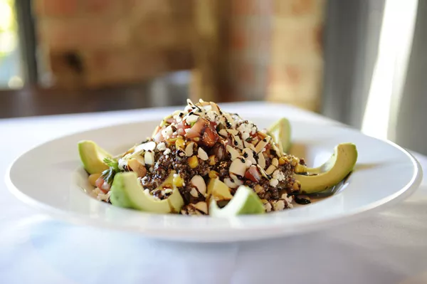 Cheever’s Cafe quinoa avocado salad | Photo Garett Fisbeck
