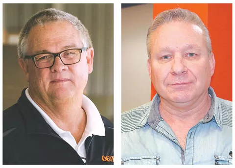Rick Berg and Terry Garrett (Photos provided)
