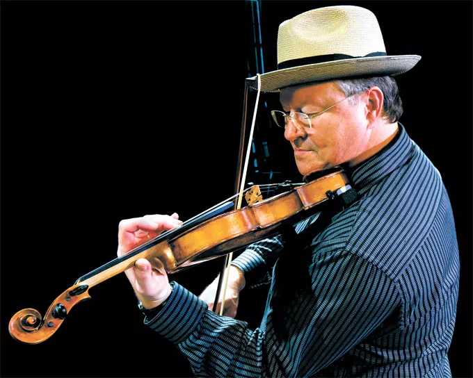 Fiddle player Shelby Eicher and his band will lead music for the third annual Krewe de Banjo Mardi Gras at the American Banjo Museum. | | Photo provided