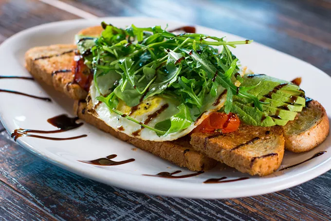 Avocado toast at Neighborhood JA.M. - PROVIDED