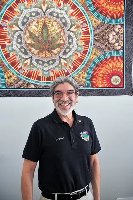 Herban Mother co-owner Hector Najar opened his Paseo Arts District brick-and-mortar location in November 2017. - BEN LUSCHEN