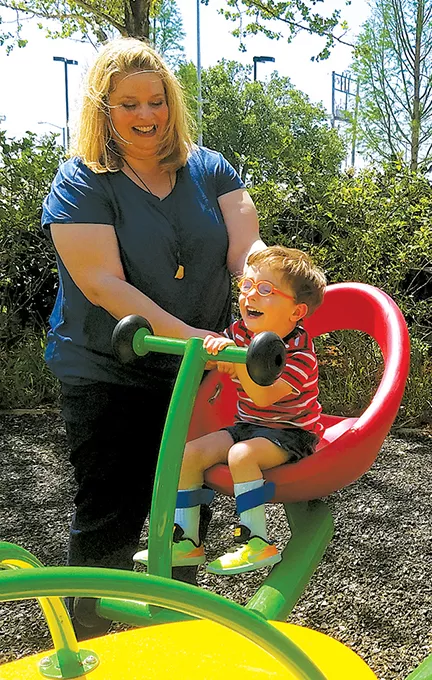 Myriad Botanical Gardens unveiled its new accessible playground equipment in the Children’s Garden in April. - MYRIAD BOTANICAL GARDENS / PROVIDED