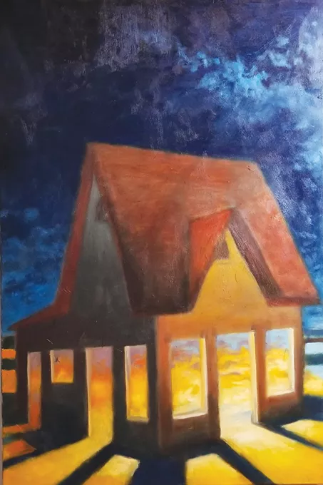 “Sunrise Over a Field” by J. Chris Johnson - PROVIDED
