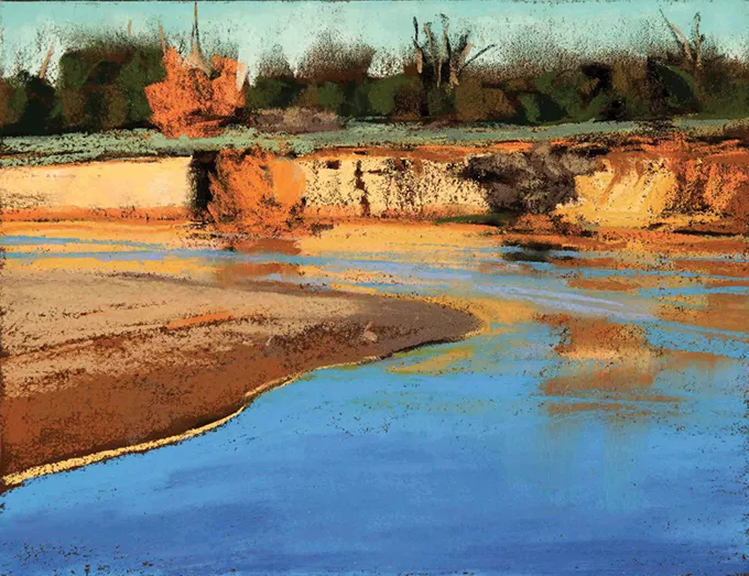 “Platte River Cottonwood” by Debby Kaspari - MAINSITE CONTEMPORARY ART / PROVIDED