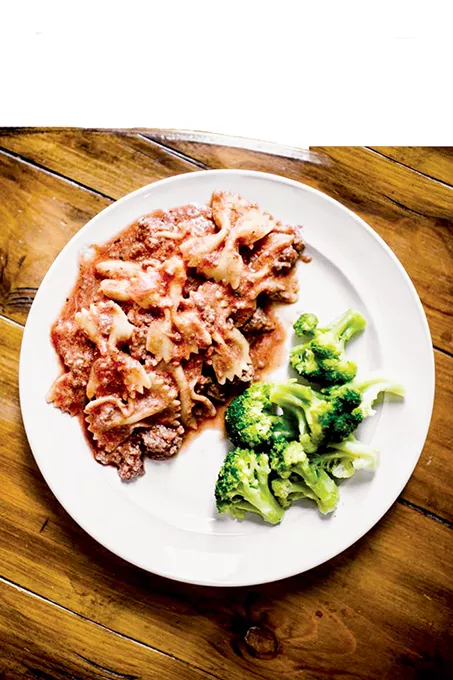 Tomato bow tie pasta from Speedy - Spoons’ April menu - PROVIDED